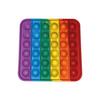 Pop Fidget Pad Square Multicoloured 125x125x10mm POPSQM