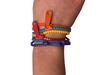 Zip Fidget Bracelet Assorted 200x8x8mm (Pack of 3) ZIP3