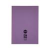 Rhino Exercise Book 80 Page A4 8mm Ruled Purple Contract (Pack of 50) VEXV668-1595-0