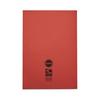Rhino Exercise Book 80 Page A4 8mm Ruled Red Contract (Pack of 50) VEXV668-495-0