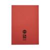 Rhino Exercise Book 80 Page 13x9in 8mm Ruled Red Contract (Pack of 50) VDUV080-200-6