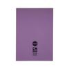 Rhino Exercise Book 80 Page 13x9in 8mm Ruled Purple Contract (Pack of 50) VDUV080-214-6