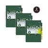 Pukka Pad Recycled Project Book B5 Green (Pack of 3) 6052-REC
