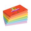 Post-It Super Sticky Notes 90 Sheets 76x127mm Playful Colours Assorted (Pack of 6) 655-6SS-PLAY