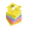 Post-It Z-Notes 100 Sheets 76x76mm Assorted Neon (Pack of 6) R330NR