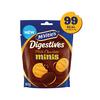 McVities Chocolate Digestive Minis Sharing Pouch Biscuits 80g 44971