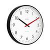 Acctim Riley Office Wall Clock Black 30cm 22573