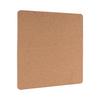 Bi-Office Eco Frameless Square Board Double-Sided Cork/Black Eva 30x30cm SF1054412397