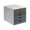 Durable Varicolor 7 Drawer Desktop Organiser Colour Coded A4+ 760727