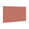 Bi-Office Loop Magnetic Lacquered Steel Surface Frameless board 2400x1000mm Terracotta WRL02880101