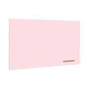 Bi-Office Loop Magnetic Lacquered Steel Surface Frameless board 2400x1000mm Peony WRL02910101