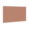 Bi-Office Loop Magnetic Lacquered Steel Surface Frameless board 2400x1000mm Chestnut WRL02960101