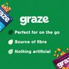 Graze Cocoa Vanilla Oat Boosts Flapjack Snack 50g (Pack of 9) C009513