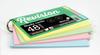 Silvine Luxpad Revision 48 Ringbound Flash Cards Ruled Assorted (Pack of 20) PADSC53