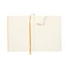 Clairefontaine Rhodiarama Notebook 80 Lined Pages A4+ Silver Cover 117701C