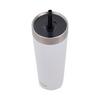 Contigo Luxe Stainless Steel Insulated Travel Tumbler/Straw 24oz Salt 2212917