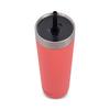 Contigo Luxe Stainless Steel Insulated Travel Tumbler/Straw 24oz Coral 2212920