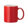 Utopia Pure White Straight Sided Mug 12oz Red (Pack of 12) E90039-00-B01012