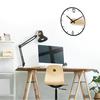 Unilux Circle Wall Clock Black/Bamboo 400189467