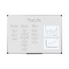 Bi-Office Maya Non-Magnetic Drywipe Whiteboard 2400x1200mm 9180015