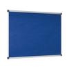 Bi-Office Maya Felt Noticeboard 2400x1200mm Blue 9200023