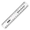 Maped Shatterproof Rulers 15cm Clear (Pack of 50) EE10424