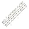 Shatterproof Rulers 30cm Clear (Pack of 100) EE10426