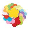 Pre-Cut Paper Flowers Giant Assorted (Pack of 100) AR02783