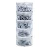 Stick-On Wiggly Eyes Stack Pack Black/White Assorted (Pack of 560) AR00885