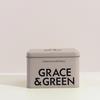 Grace and Green Durable Display Tin Stone (Pack of 3) GGTINCLAYCASE